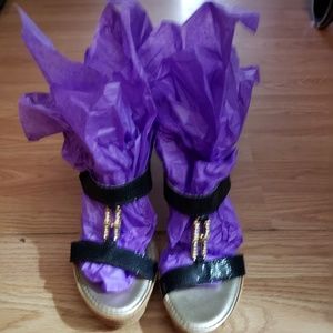 Italian Shoemakers Wedge Sandals